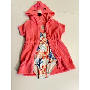 2Piece Set - Infant Swimsuit and Coverup